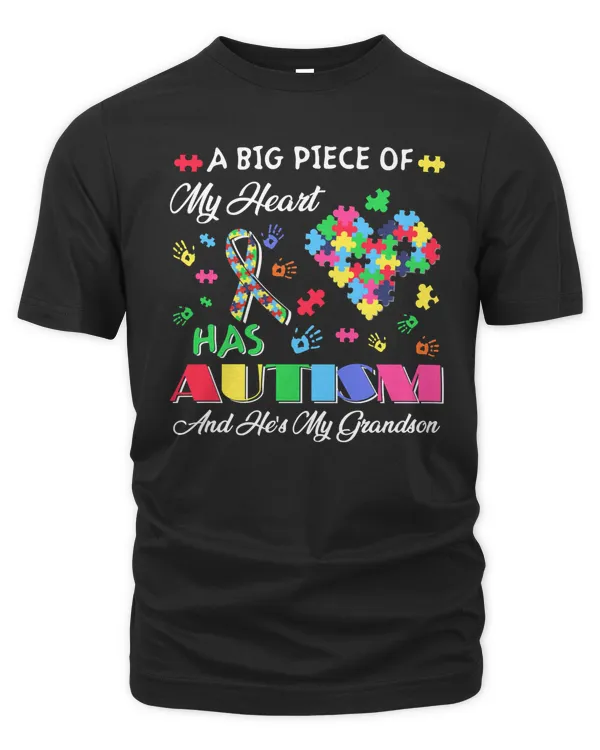 Autism A Big Piece Of My Heart Has and Hes My Grandson autistic