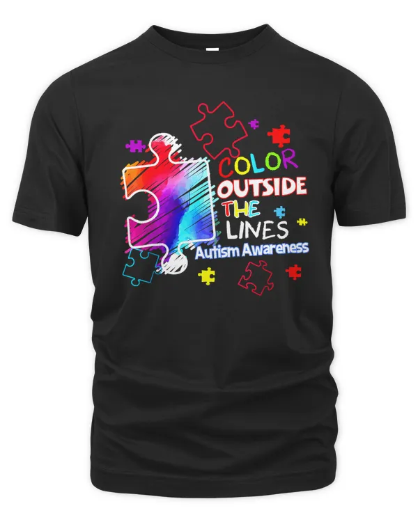 Autism Awareness Colour Outside autistic