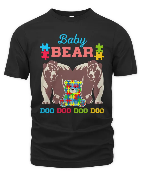 Bear Baby Bear Doo Doo Doo Cute Autism Awareness 585 Polar panda