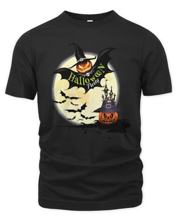 Halloween Funny Halloween bat Vampire Pumpkin Family Apparel NEW Best Halloween Idea Classic TSh Pumpkin