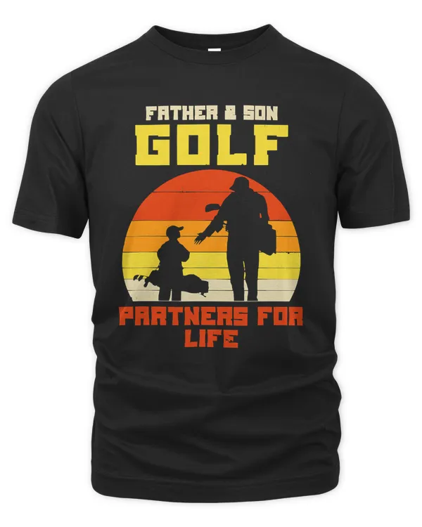 Golf Golf Father Son Partners Life Golfer 64 Golfing