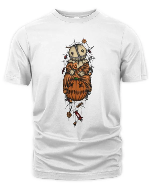 Halloween Shirt Trick r Treat Funny Cute Sam Pumpkin Costume