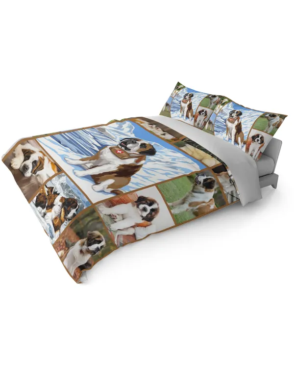 Saint Bernard  Blanket - Quilt