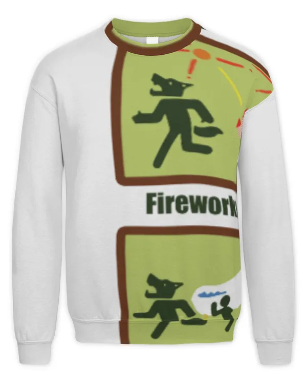 AOP Crewneck Sweatshirt
