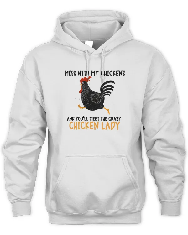 Chicken Dont Mess With My Chicken Funny Women Girls14 Hen Rooster