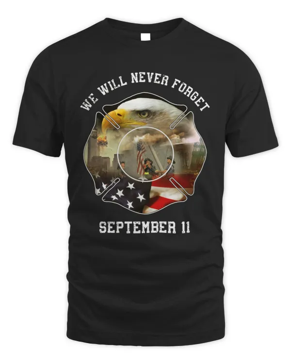 Never Forget Patriot Day 911 First Responders Firefighter