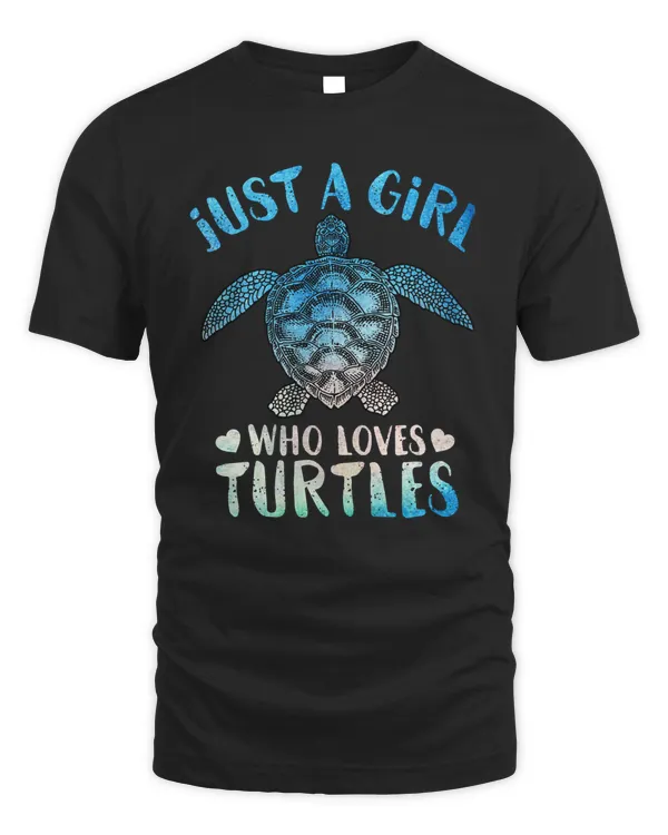 Turtle Cute Sea Watercolor Just A Girl Who Loves Turtles12 sea turtle