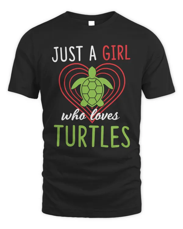Turtle Just a Girl Who Loves Turtles Radial Heart Cute Sea Turtle ChristmasIdea 212 sea turtle