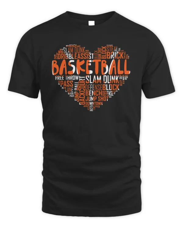 Basketball Love Basketball Player Heart 151 basket