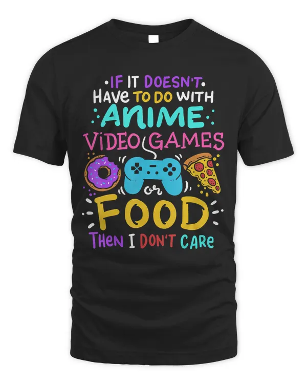 Anime Gamer Gaming Video Games Gift T-Shirt