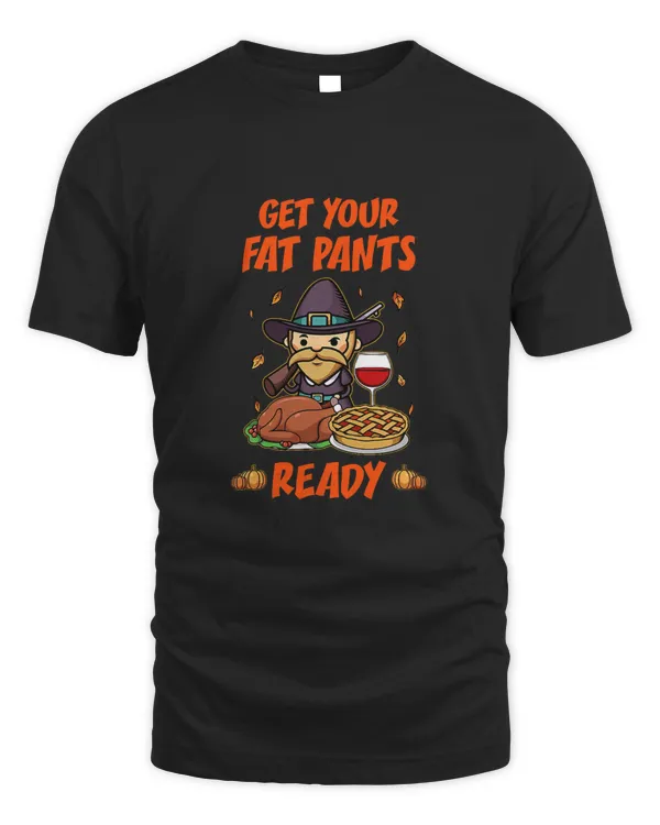 Funny Thanksgiving Family Pumpkin Turkey Food Lover Dinner T-Shirt