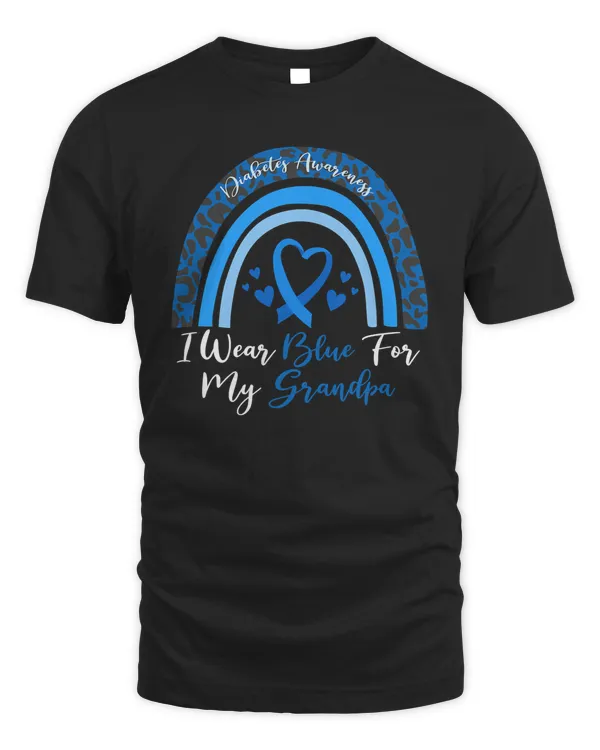 Diabetes I Wear Blue For My Grandpa Diabetes Awareness Month 36