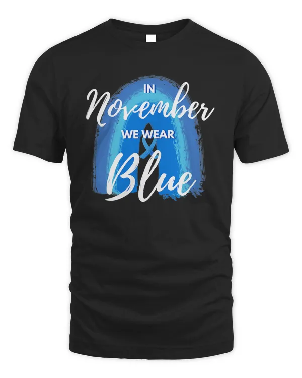 Diabetes In November We Wear Blue Diabetes Awareness Rainbow 169