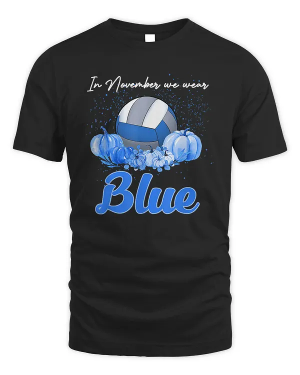 Diabetes In November We Wear Blue Volleyball Diabetes Awareness 62