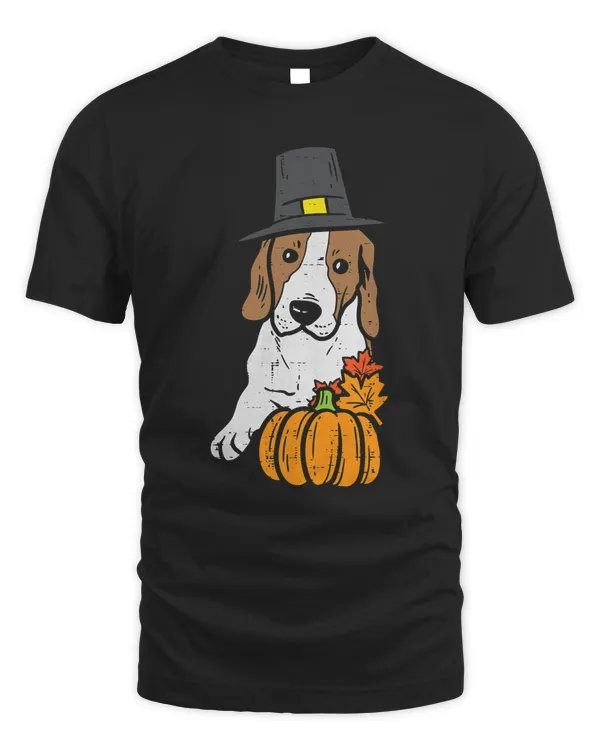 Beagle Pilgrim Beagle Pumpkin Leaf Thanksgiving Fall Halloween Dog 7 Dog Lover