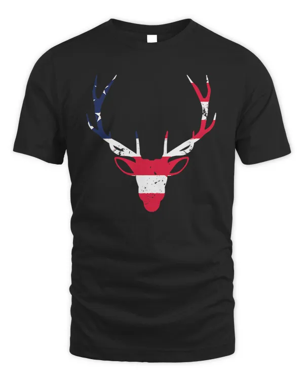 Deer Camo American Deer Hunter Patriotic for Men and Women 76