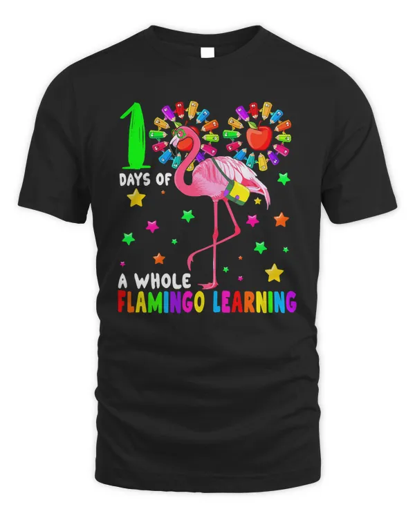 Flamingo 100 Days Of A Whole Flamingo Learning Funny Kids Flamingo 390