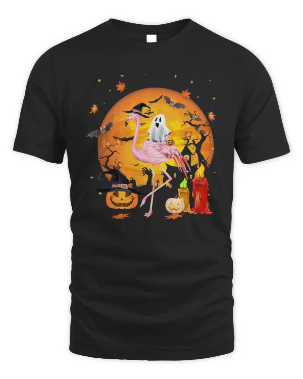 Flamingo Halloween Lovers Gift Classic T-Shirt652