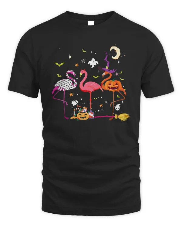 Flamingo Halloween with flamingo Classic T-Shirt94