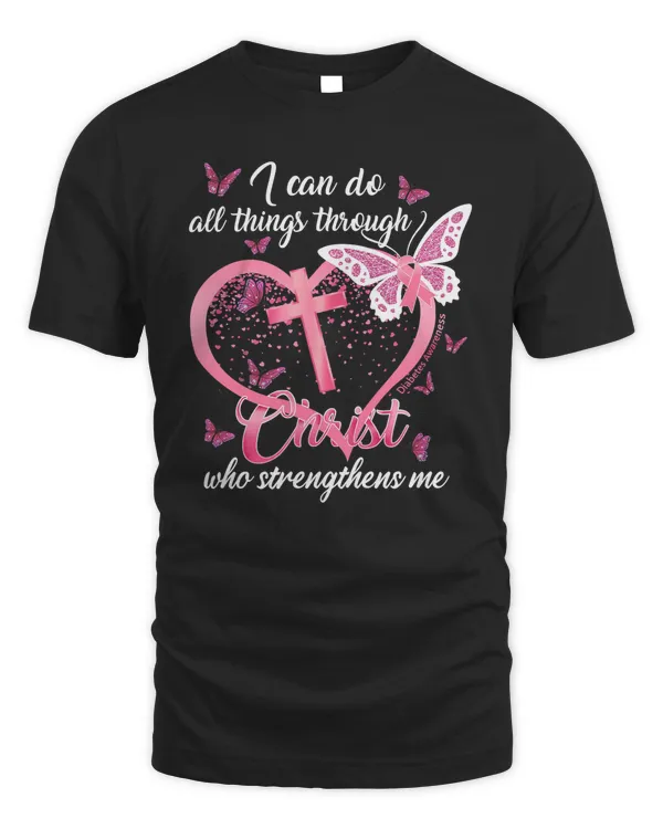 Christian Christ Who Strengthens Me Jesus Breast Cancer 304 Bibble Jesus