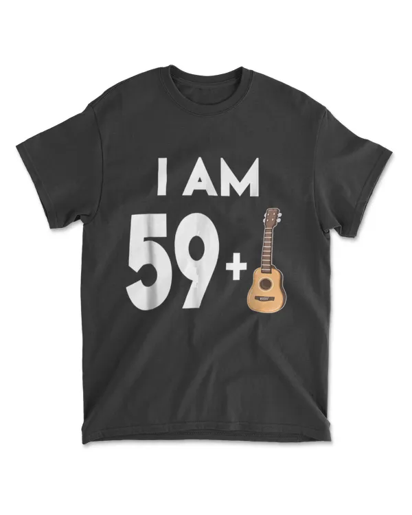 60 Years Old Guitar Player Gift 60th Birthday Shirt
