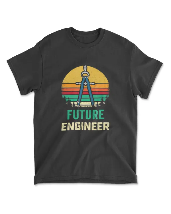 Architecture Drafting Student Compass Engineer Tools Gift T-Shirt