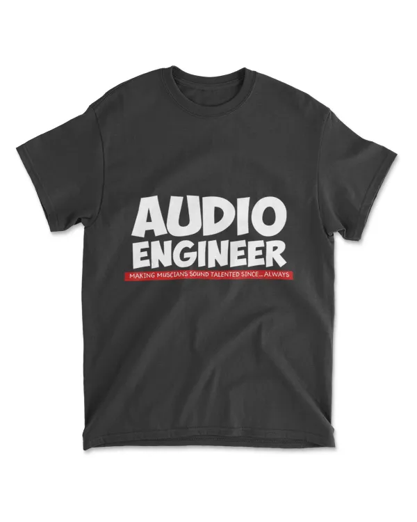 Audio Engineer Making Musicians Sound Talented Since Always
