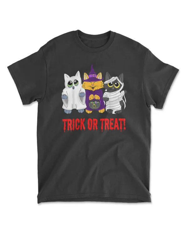 Halloween Trick or Treat Halloween Cats