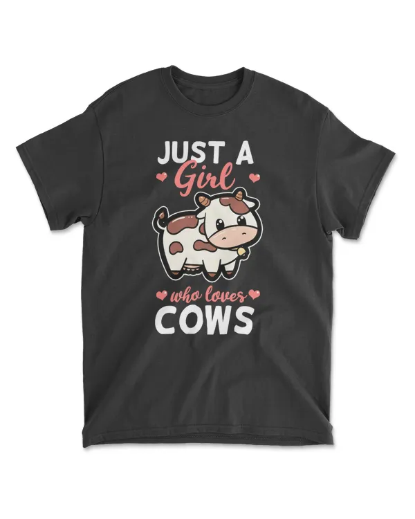 Cow Just A Girl Who Loves Cows 14