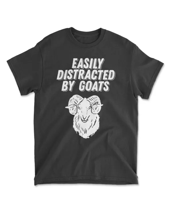 Goat Easily Distracted By Goats Funny Goat Lover 371 Cattle