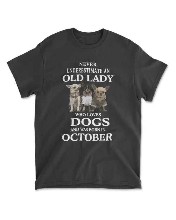 Lady Who Loves Dogs Born In October