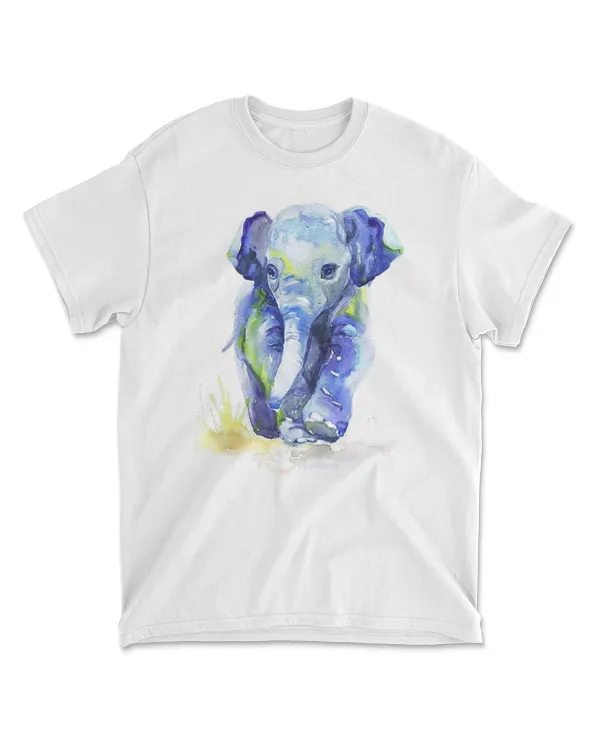 Elephant Baby Elephant Blue 48 Elephant lovers