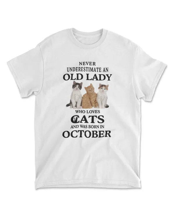 Lady Who Loves Cats Born In October