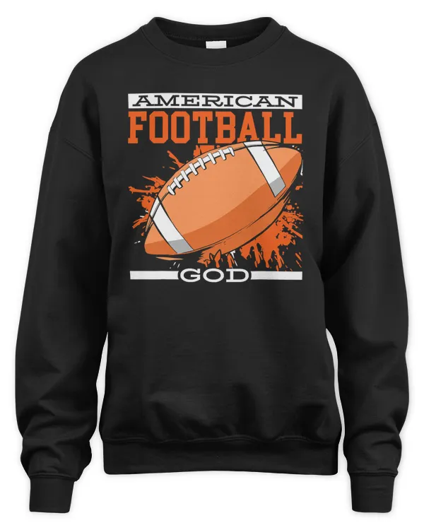 Football American Football God Motif for Football Players 10 Football player