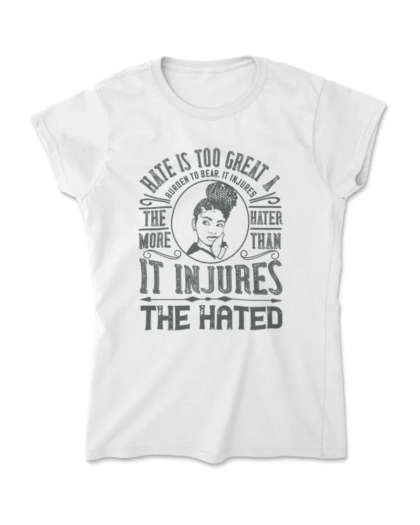 Hate Is Too Great A Burden To Bear Afro T-Shirt