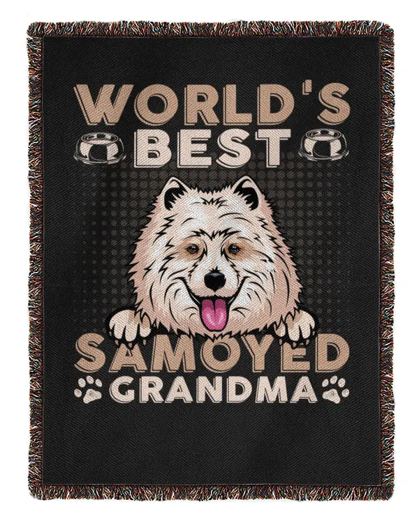 Samoyed Dog - World's Best Samoyed Grandma