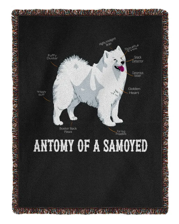 Samoyed Dog Anatomy