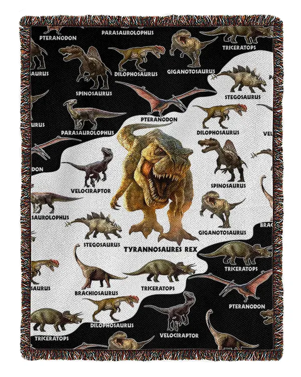 Dinosaurus Blanklet, Dinosaurus Fleece Blanket, Blanket For Gift