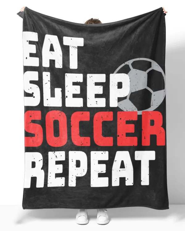 eat-sleep-soccer-repeat-soccer-player-coach-Tank tops Hoodies