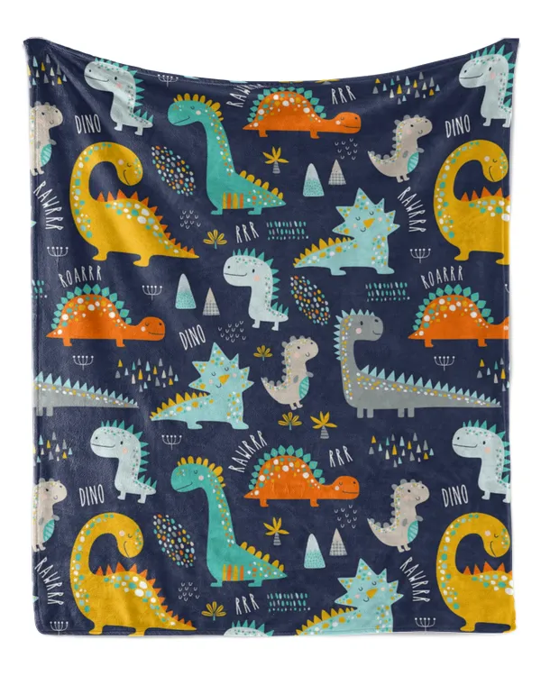 Blanket For Baby, Baby Boy Blanket, Dinosaur Blanket, Baby Blanket Gift