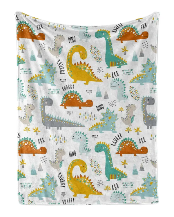 Dinosaurus Blanklet, Dinosaurus Fleece Blanket, Blanket Funny Pattern, Blanket For Baby