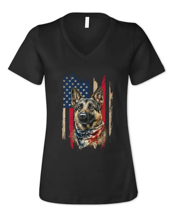 Women's Jersey Short Sleeve V-neck Tee