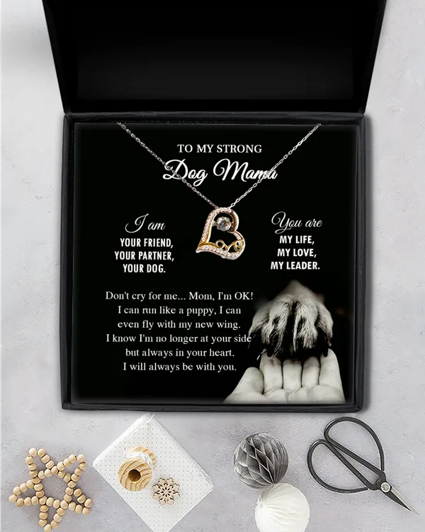 Loss of Dog Gift for Her, Dog Remembrance Gift Necklace for Dog Mama, Dog Memorial Gift,In Memory Of Dog Necklace, Sympathy Gift for Dog Mom