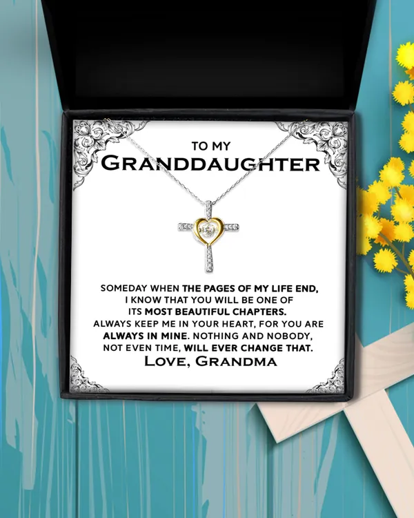 To my granddaughter its most beautiful chapters