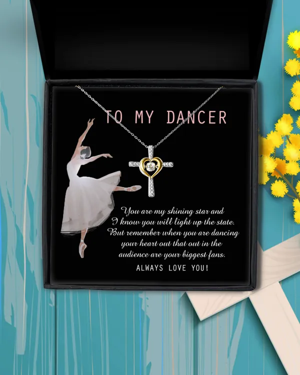 Necklace Gift for Dancer, Ballet Dancer Jewelry, Necklace for Dancing Daughter, Niece, Jewelry for Ballerina Dancer