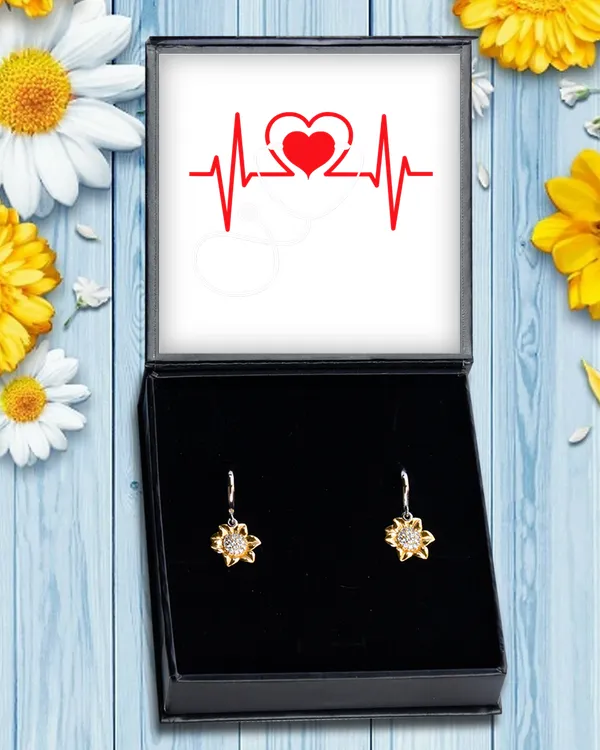 Sunflower Earrings