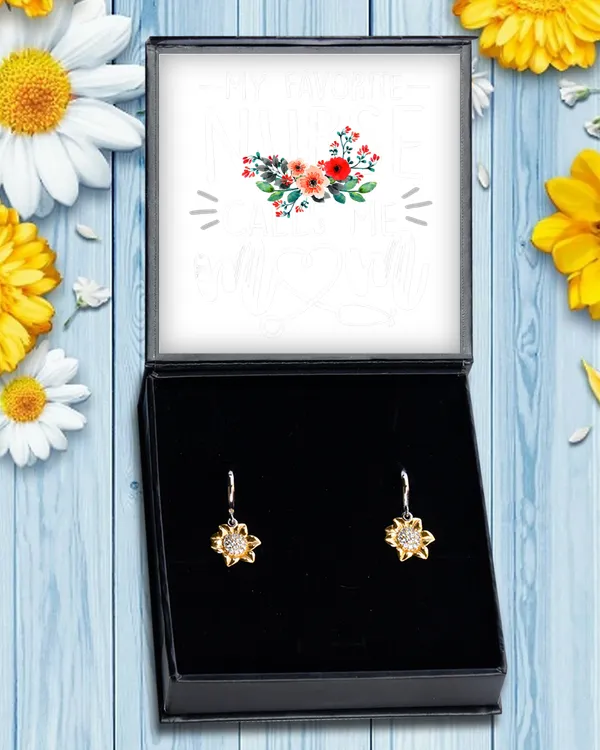 Sunflower Earrings