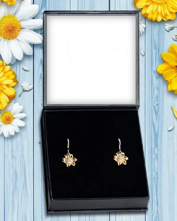 Sunflower Earrings