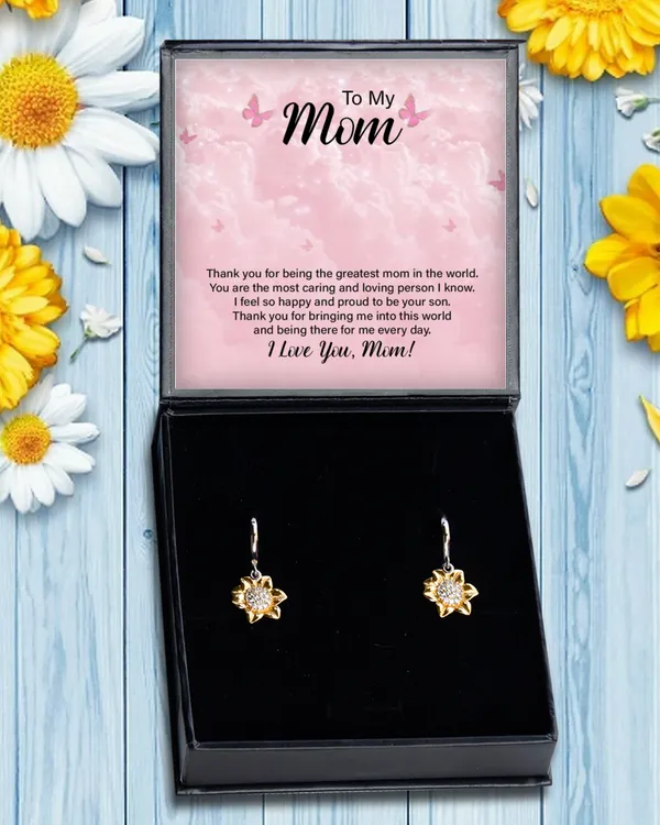 Sunflower Earrings