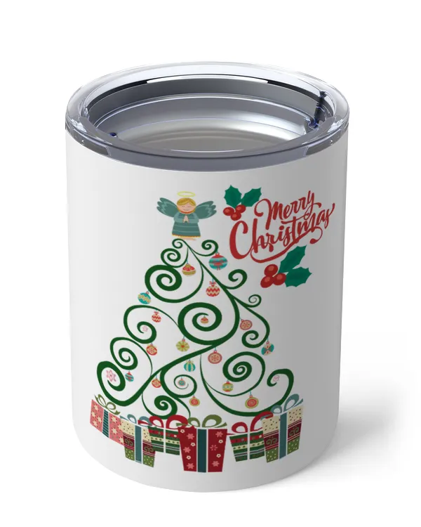 Merry Christmas Tree Insulated Mug
